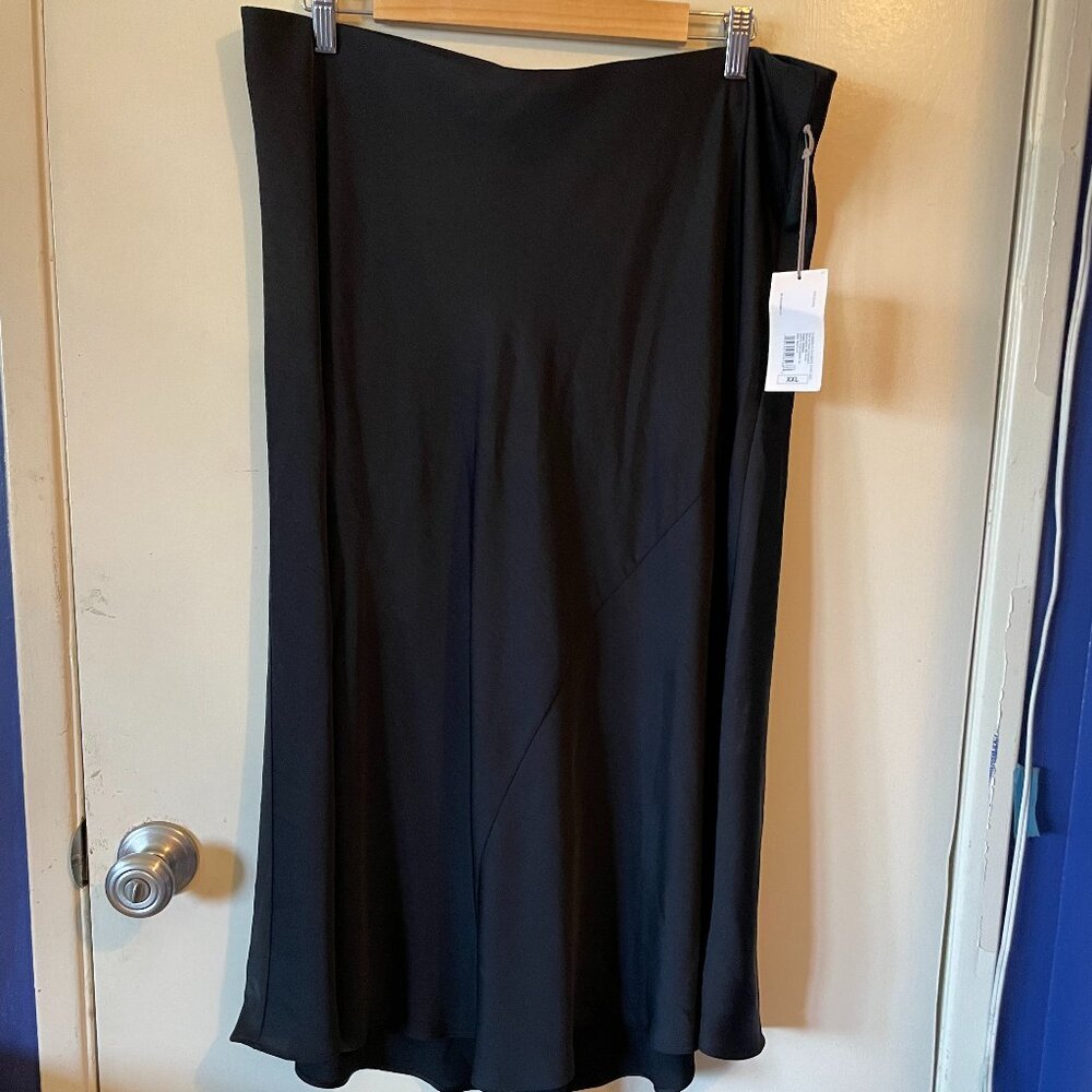 NWT a new day Black Slip Skirt